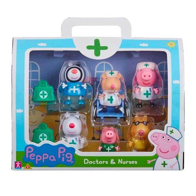 Peppa Pig Doctors & Nurses Figures Pack